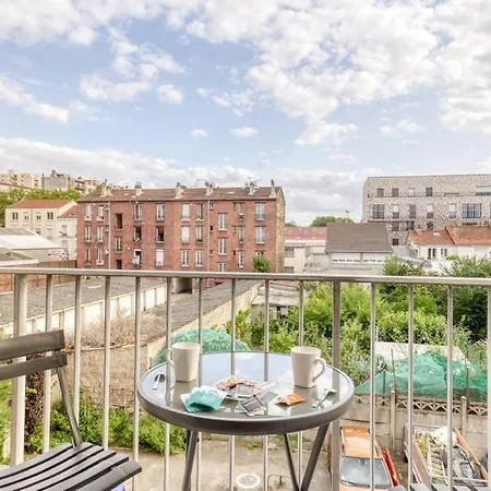 Apartment Meuble Metro 12 Aubervilliers